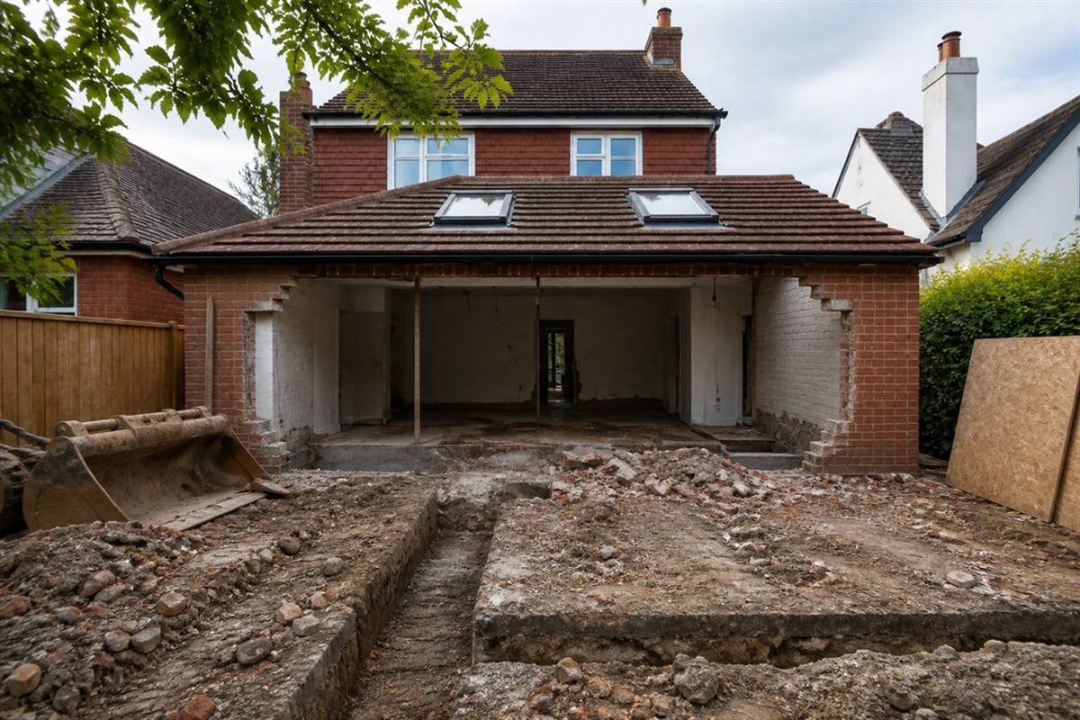 Breaking out — Kitchen-Diner Extension