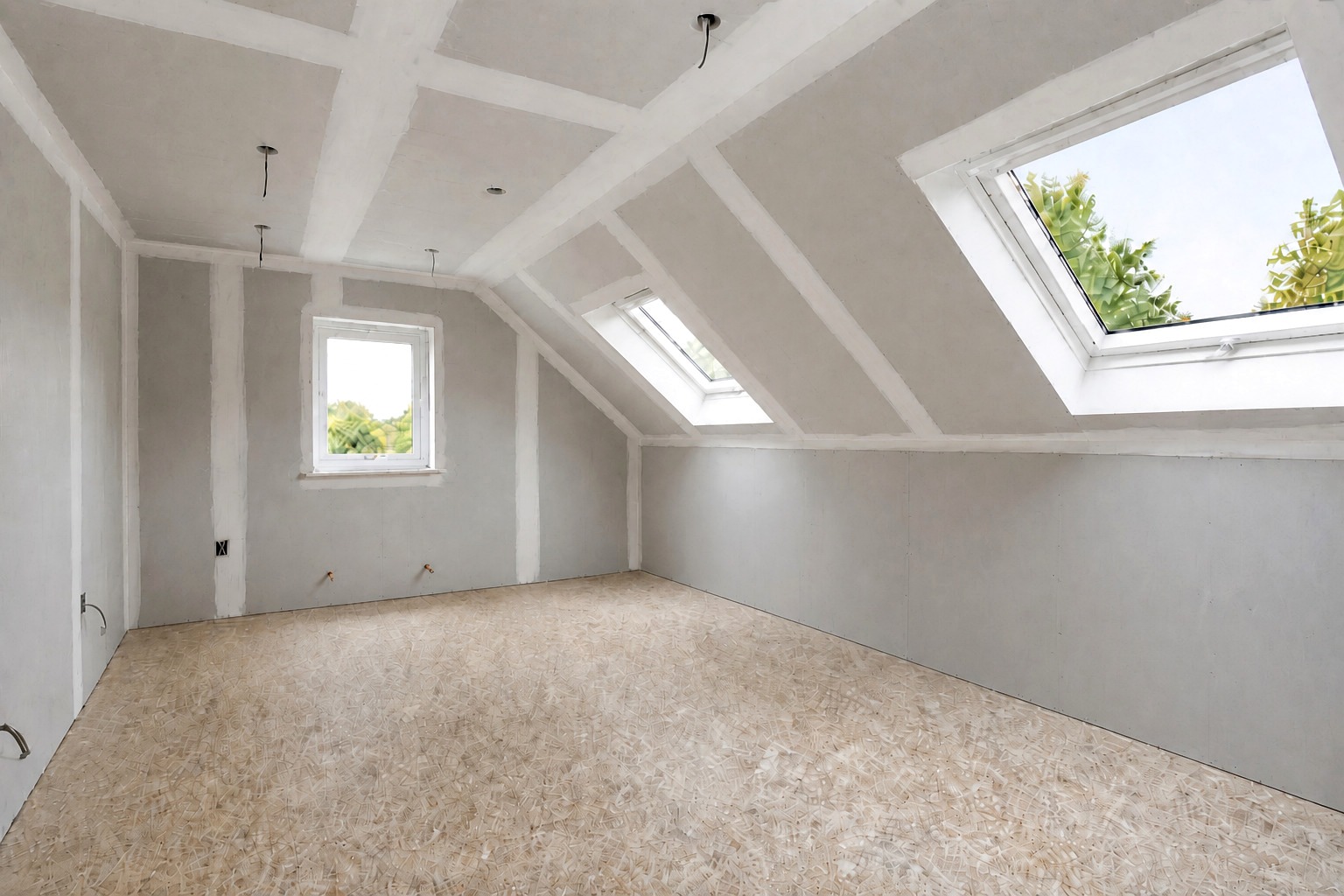 Loft Bedroom Conversion — during