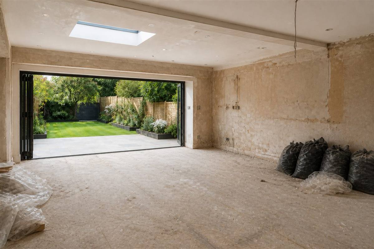 Opening the plan — Open-Plan Kitchen Extension