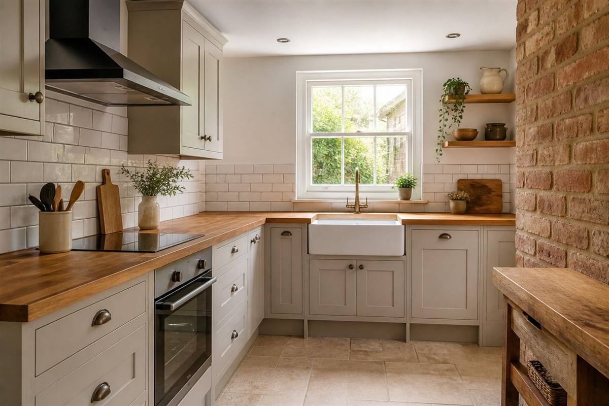 Shaker Kitchen, Rainham — after
