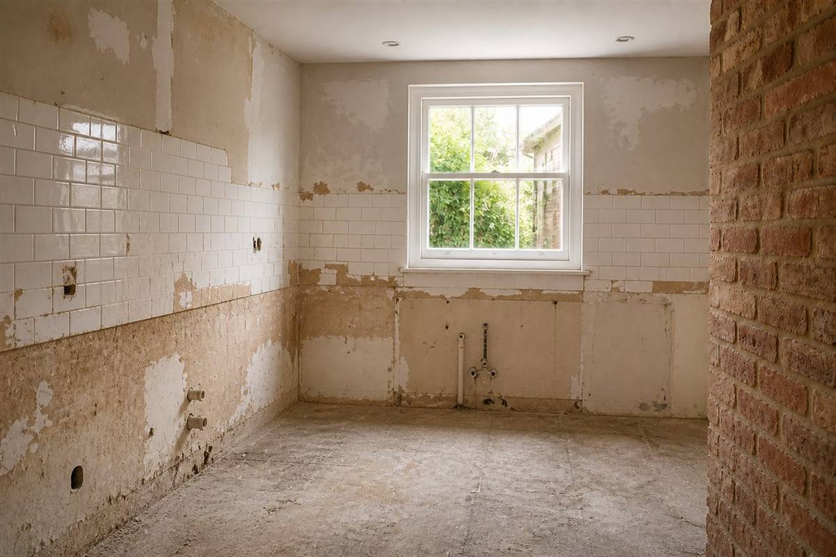 Cleared for redesign — Shaker Kitchen, Rainham