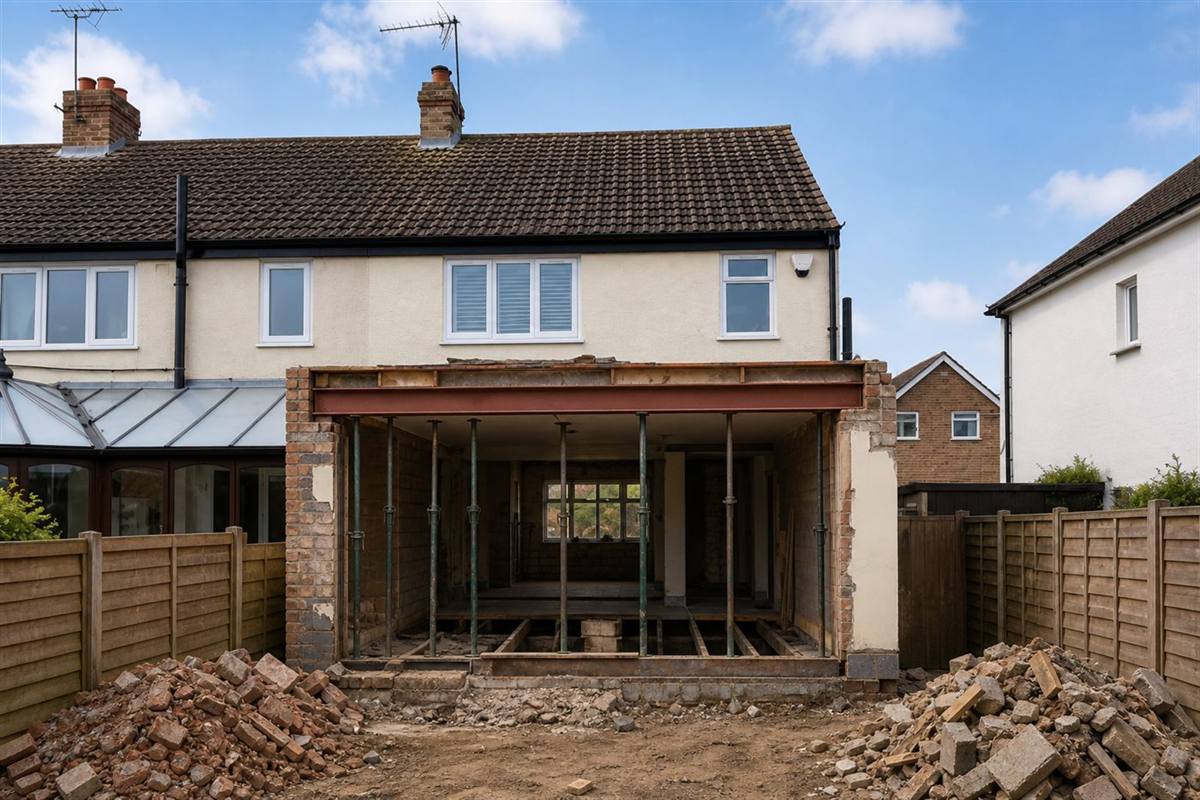 Opening up — Single-Storey Extension